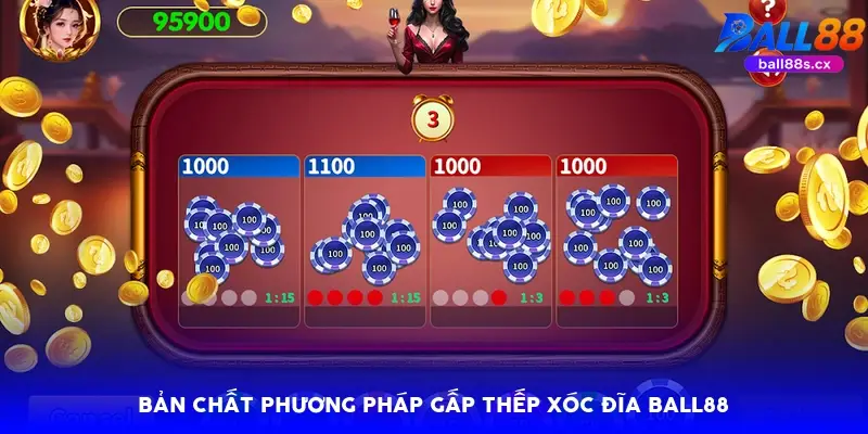 Bản chất phương pháp gấp thếp xóc đĩa Ball88