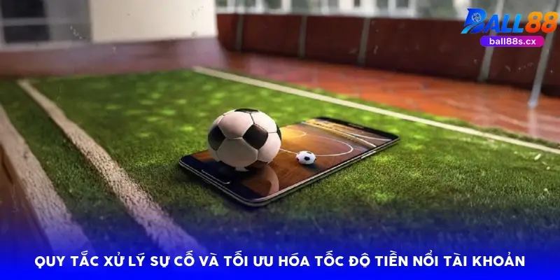 Quy tắc xử lý sự cố và tối ưu hóa tốc độ tiền nổi tài khoản